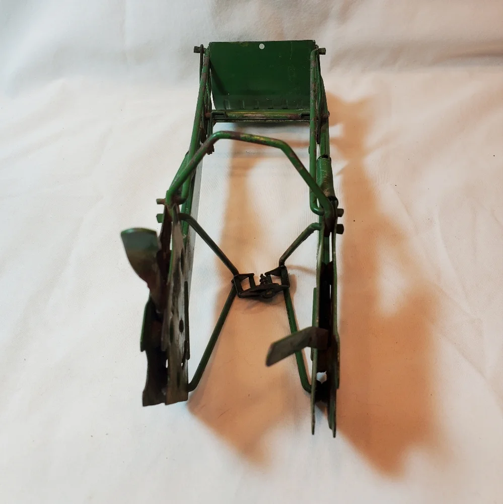 John Deere Vintage 1960's Front End Loader Bucket Toy Made in USA